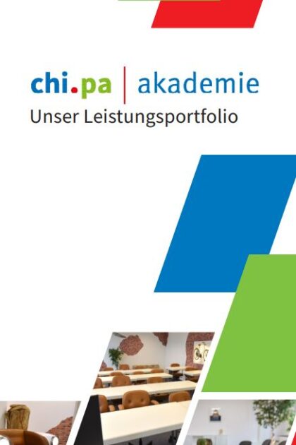 Flyer Portfolio der Akademie (2025)